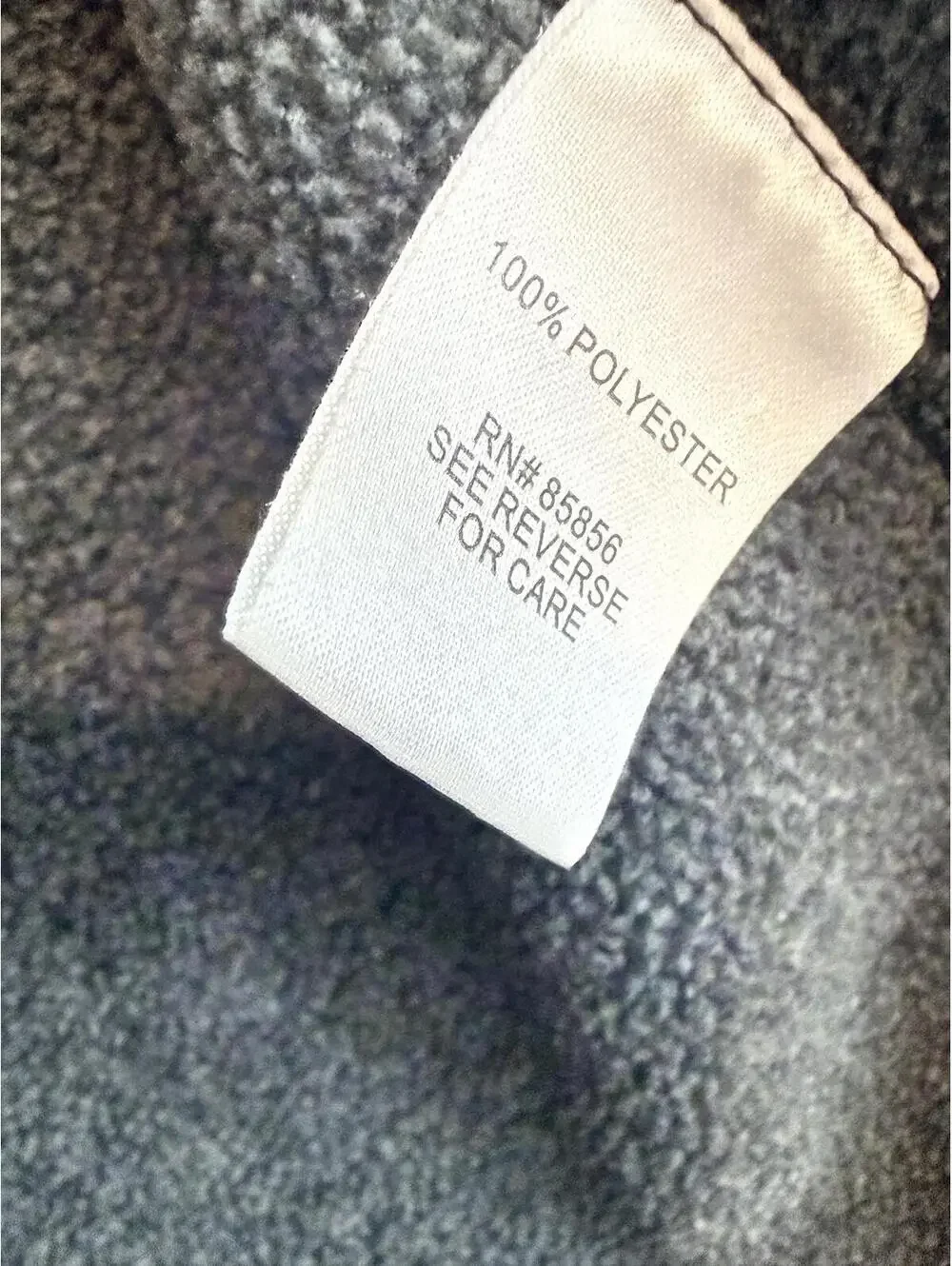 Guide Series Women’s Size Large Gray Zip Front Fleece Vest